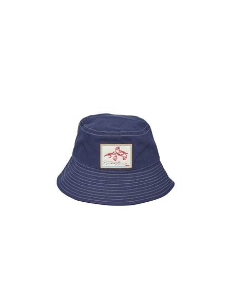 BECK SÖNDERGAARD HAT, CANVAS BUCKET HAT, NAVY